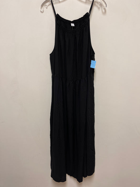 Dress Casual Maxi By Old Navy In Black, Size: 2x