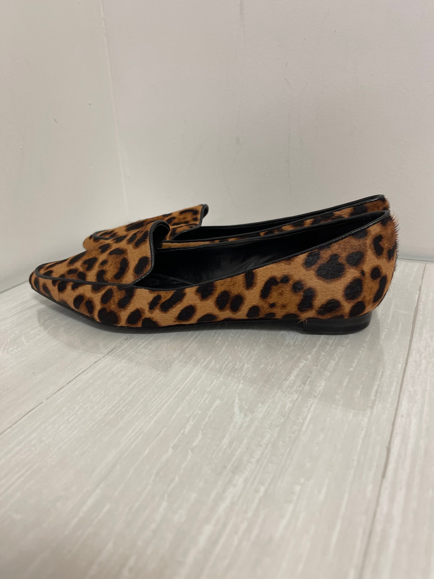 Shoes Flats By Nine West In Animal Print, Size: 7.5