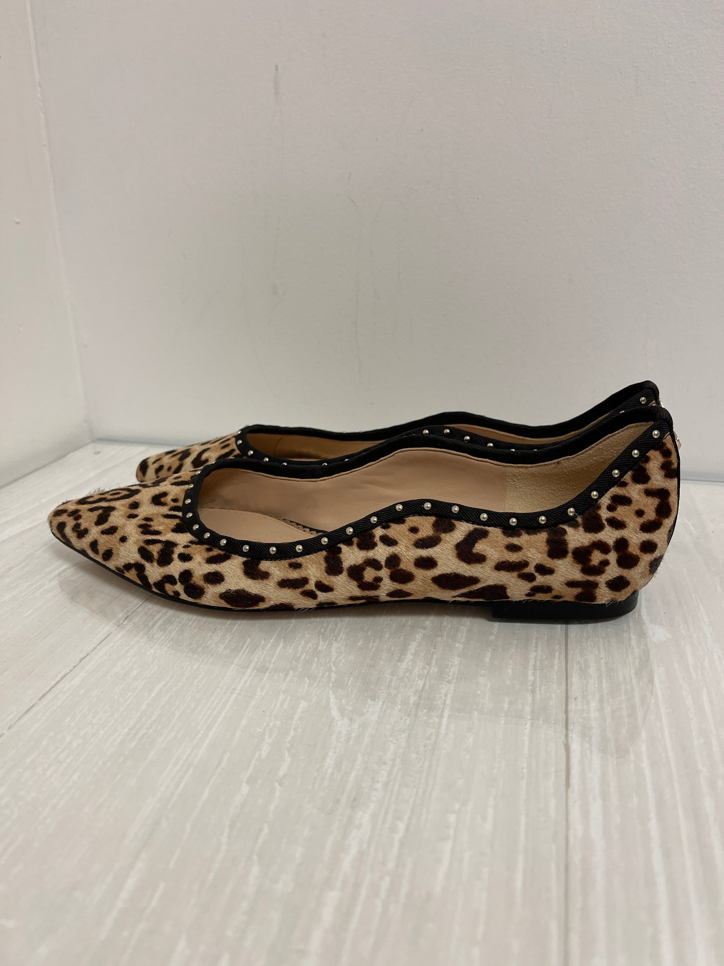 Shoes Flats By Sam Edelman In Animal Print, Size: 7.5