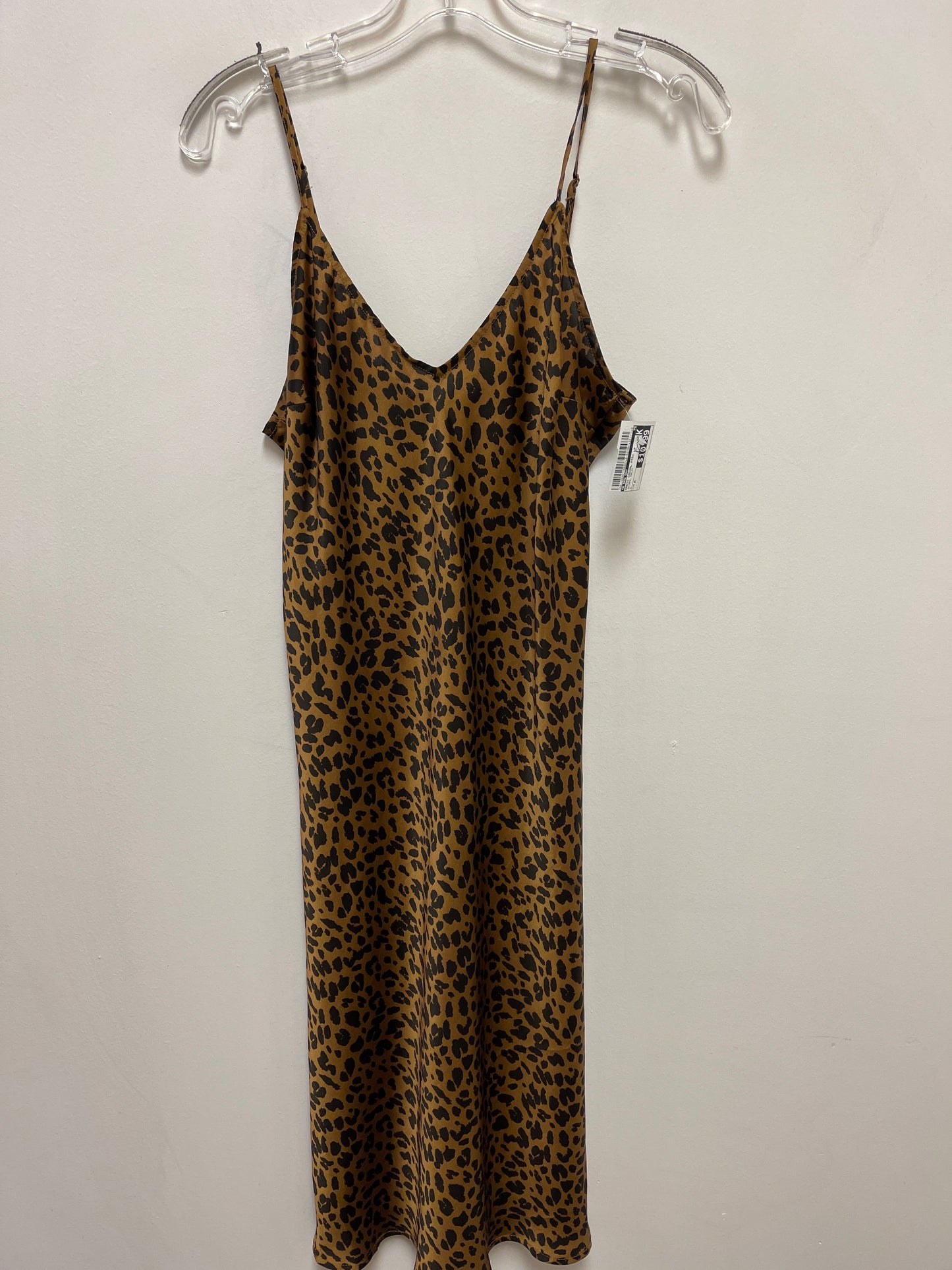 Dress Casual Midi By A New Day In Animal Print, Size: M