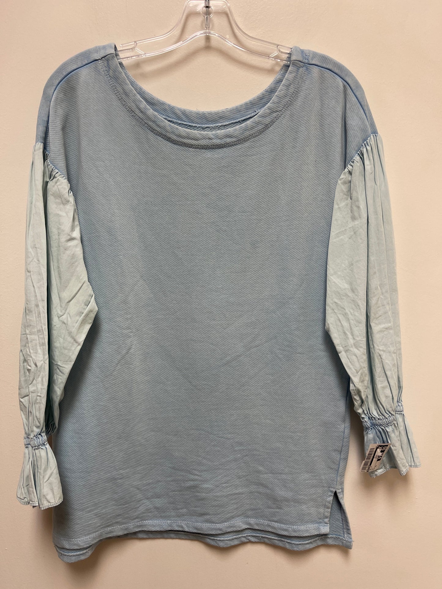 Top Long Sleeve By Pilcro In Blue, Size: Xs