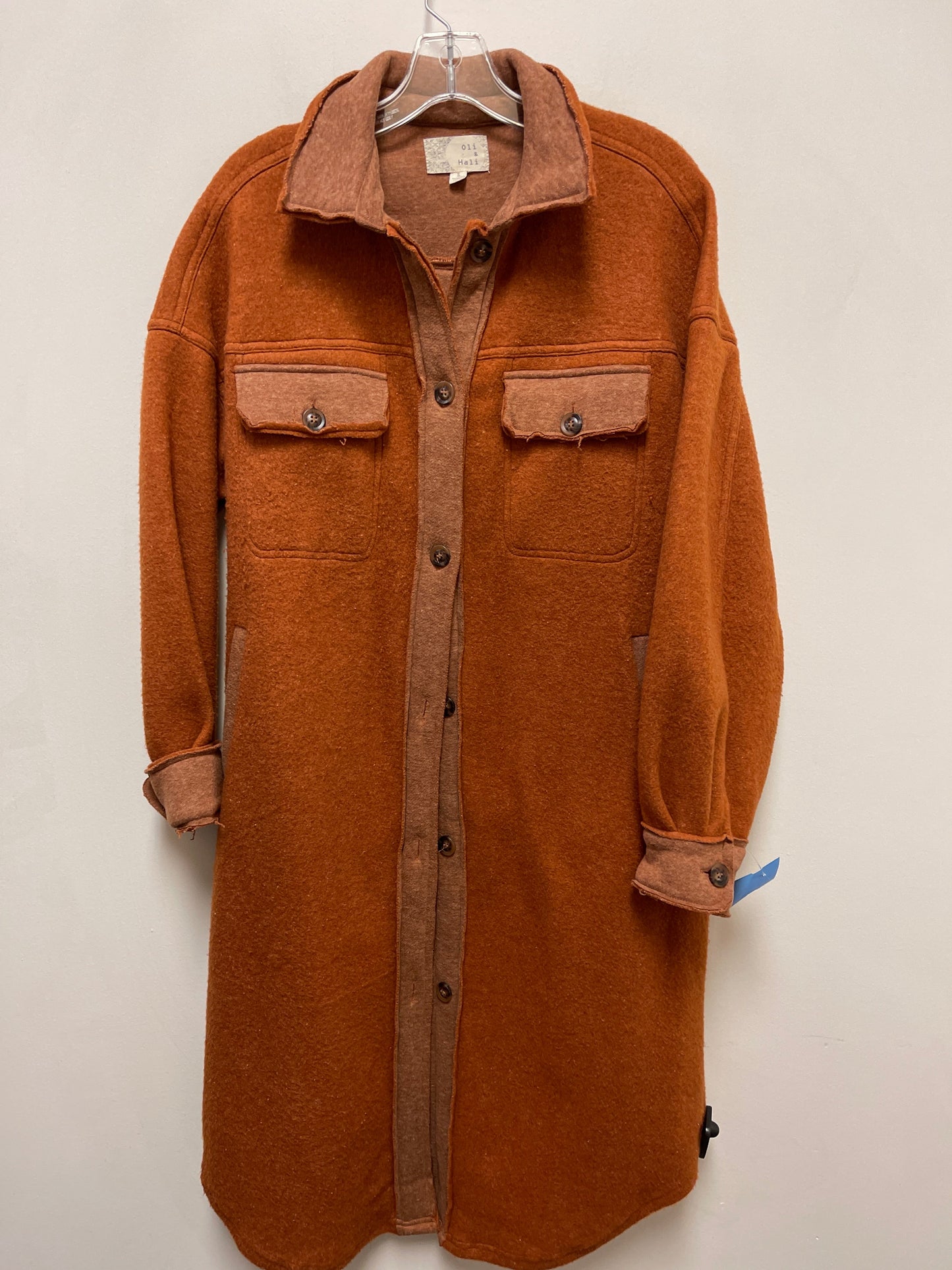 Coat Other By Oli & Hali In Orange, Size: S