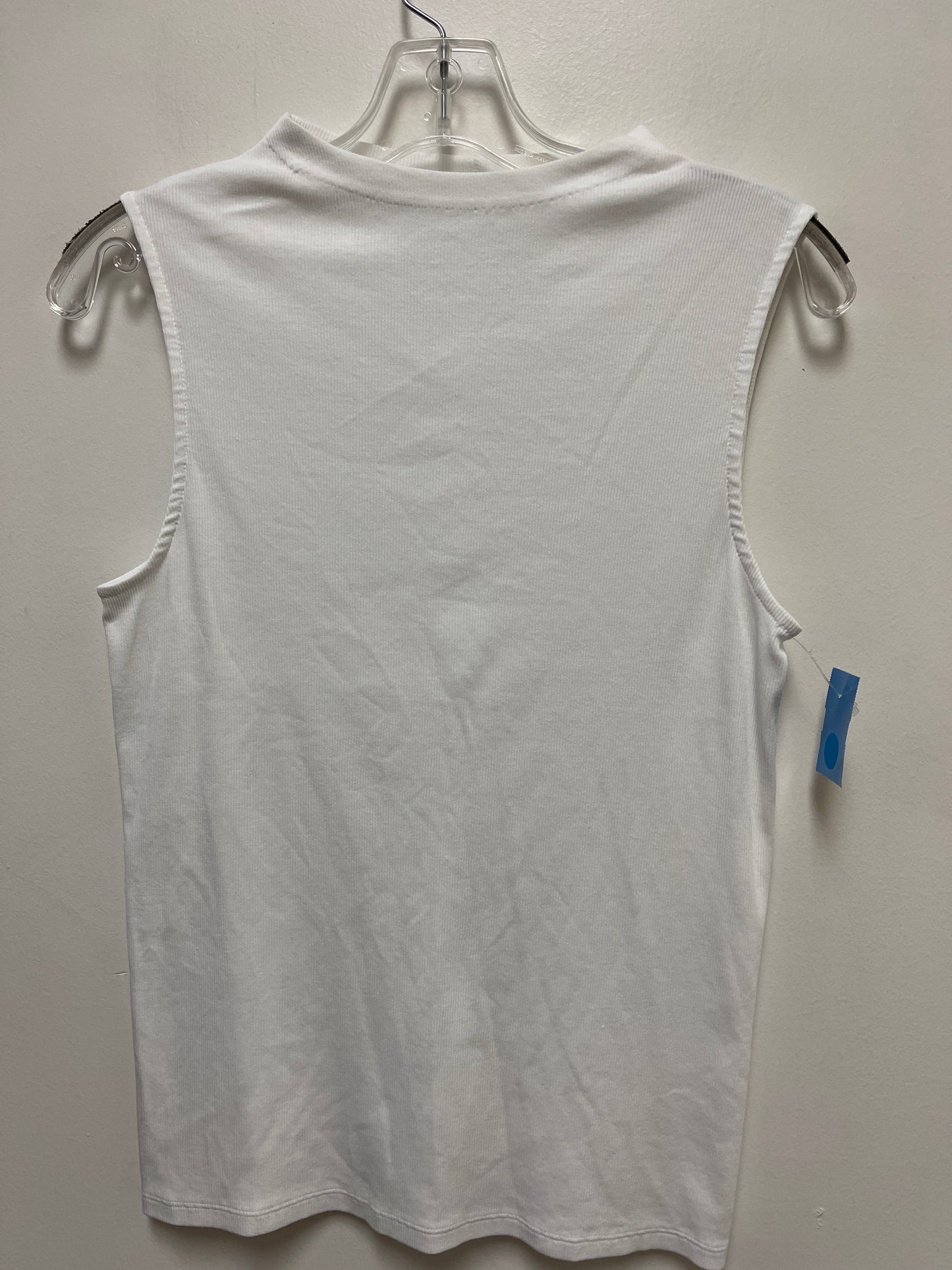 Top Sleeveless By Everlane In White, Size: L