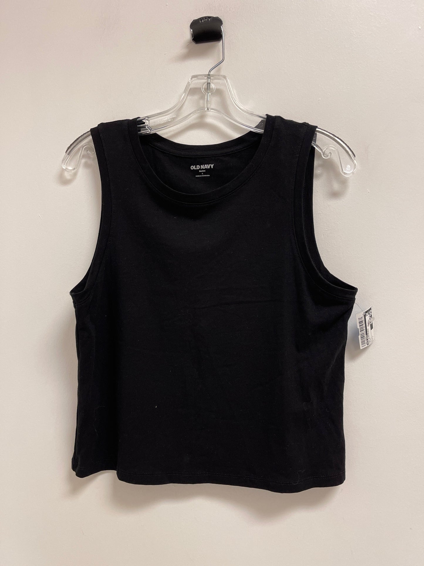 Top Sleeveless By Old Navy In Black, Size: L