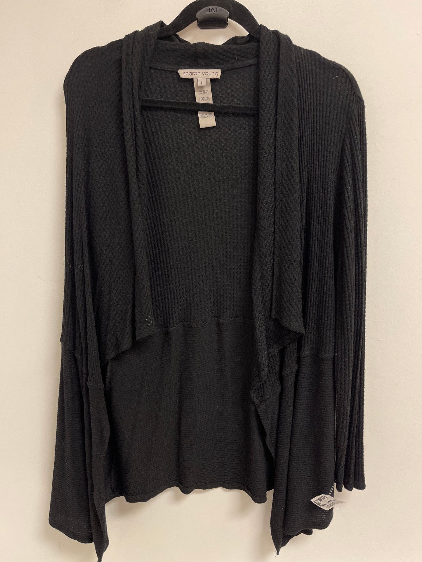 Cardigan By Sharon Young In Black, Size: L