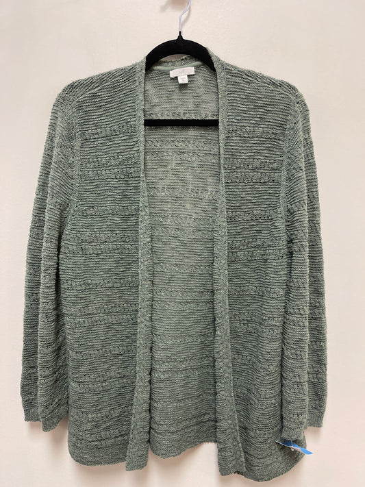 Cardigan By J. Jill In Green, Size: M