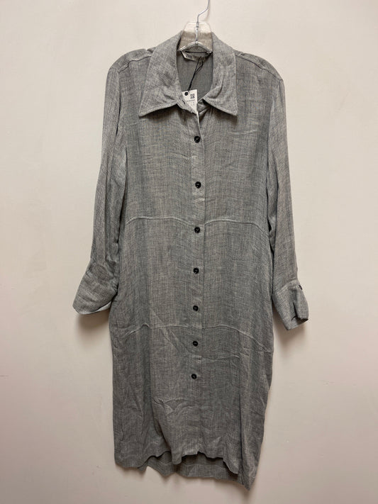 Dress Casual Maxi By Zara In Grey, Size: L