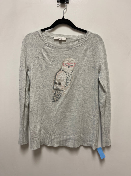 Sweater By Loft In Grey, Size: Xs