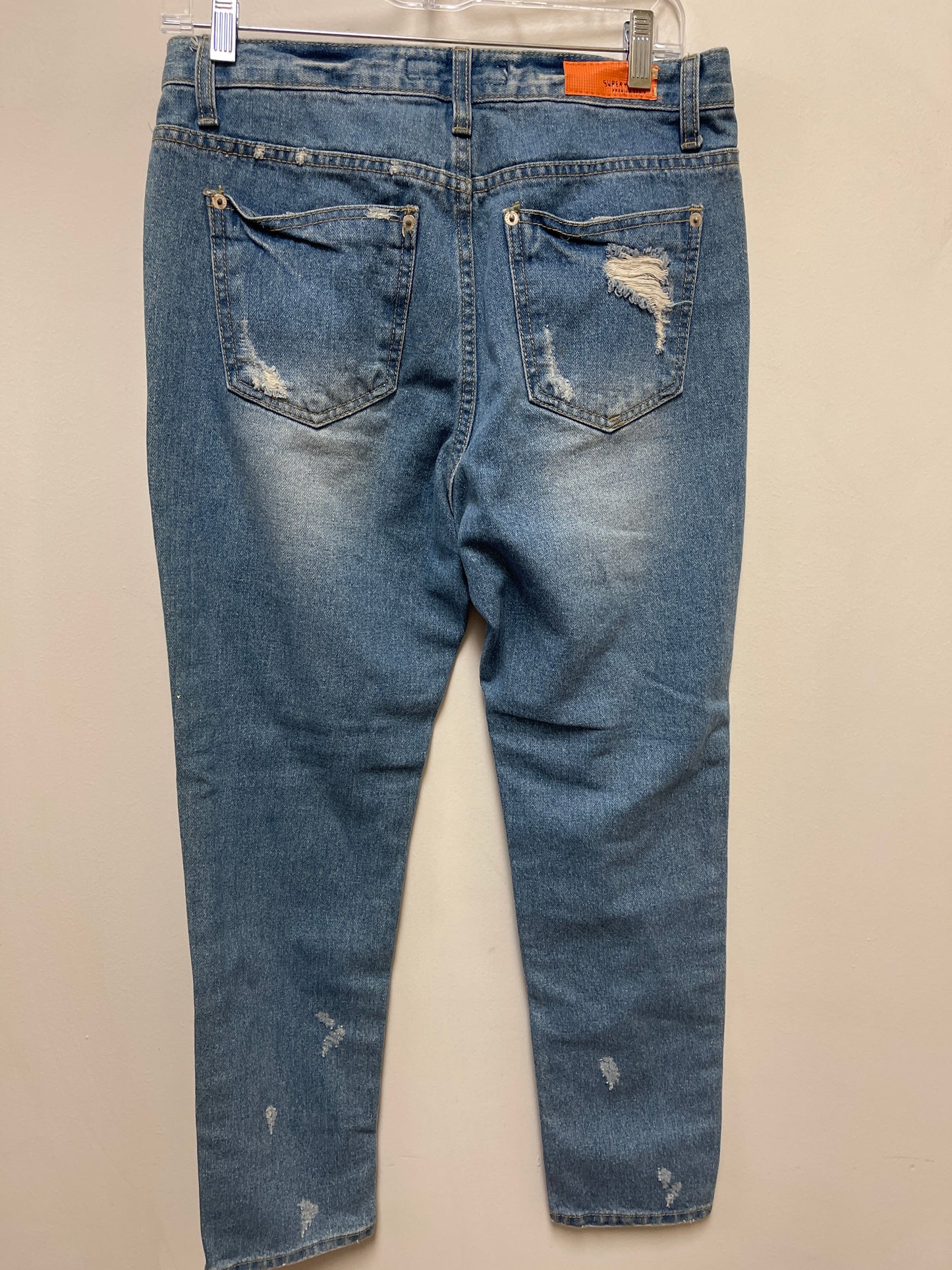 Jeans Straight By Clothes Mentor In Blue Denim, Size: 4