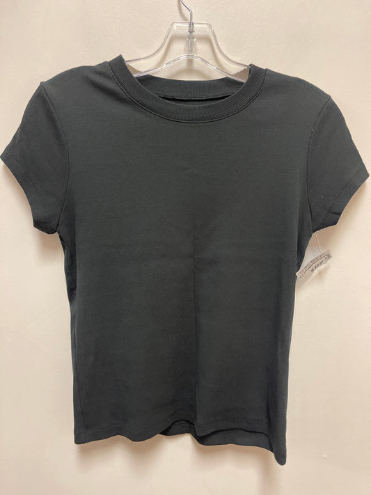 Top Short Sleeve By Madewell In Black, Size: M