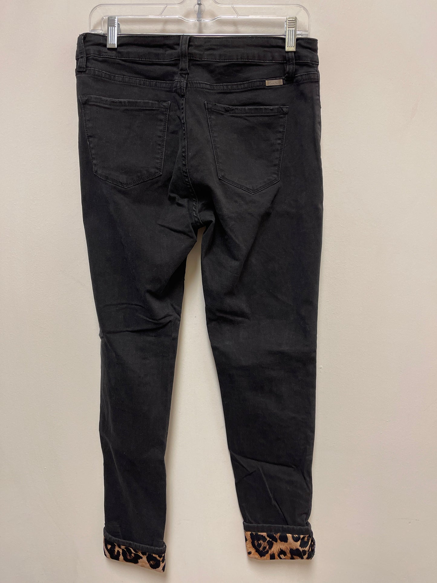 Jeans Skinny By Kancan In Black, Size: 8