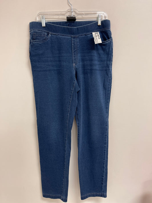 Pants Leggings By Pure Jill In Blue, Size: 8