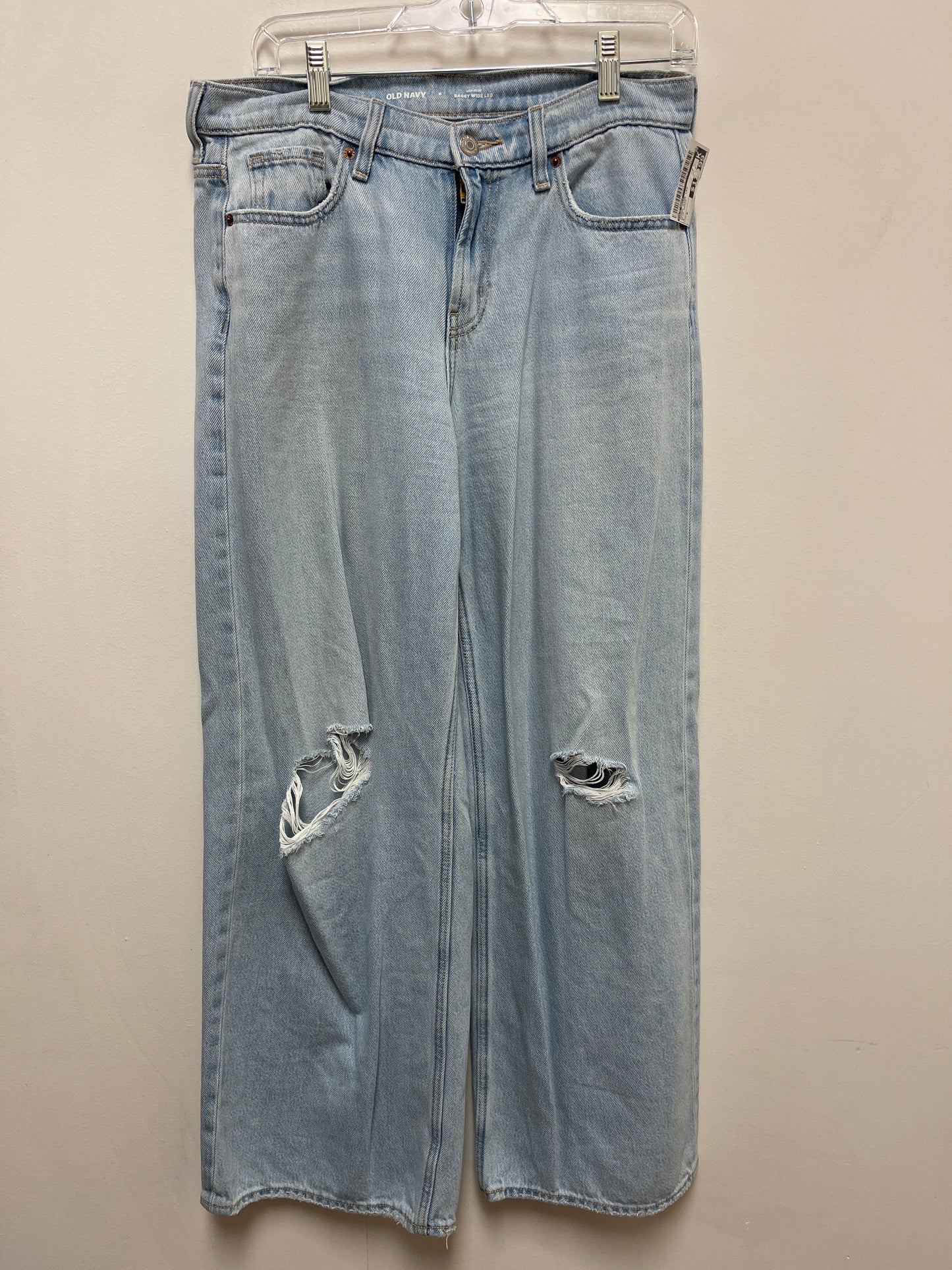 Jeans Wide Leg By Old Navy In Blue Denim, Size: 6