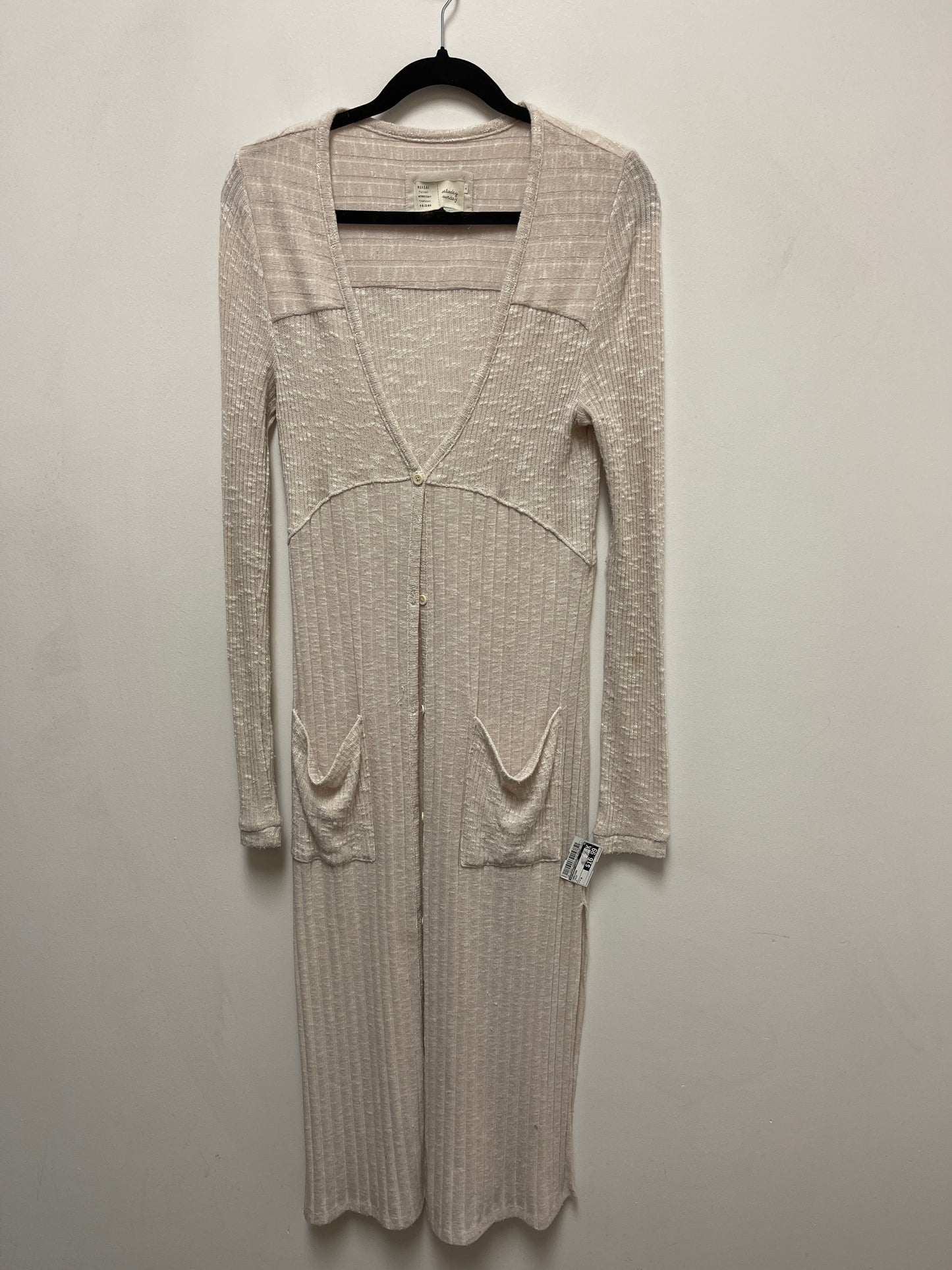 Cardigan By Saturday/sunday In Cream, Size: M