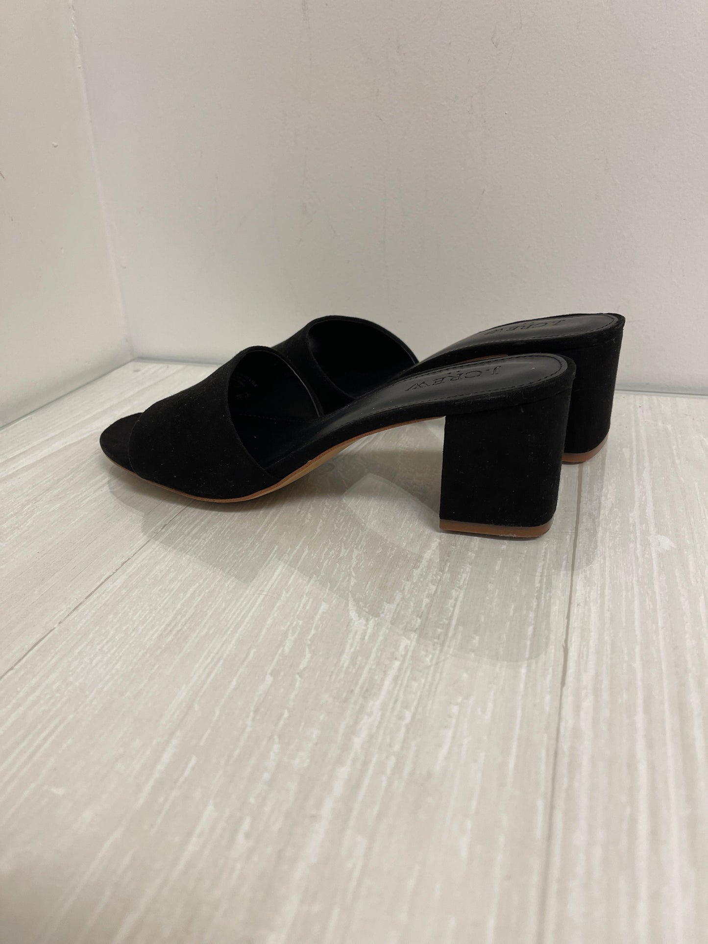 Sandals Heels Block By J. Crew In Black, Size: 7