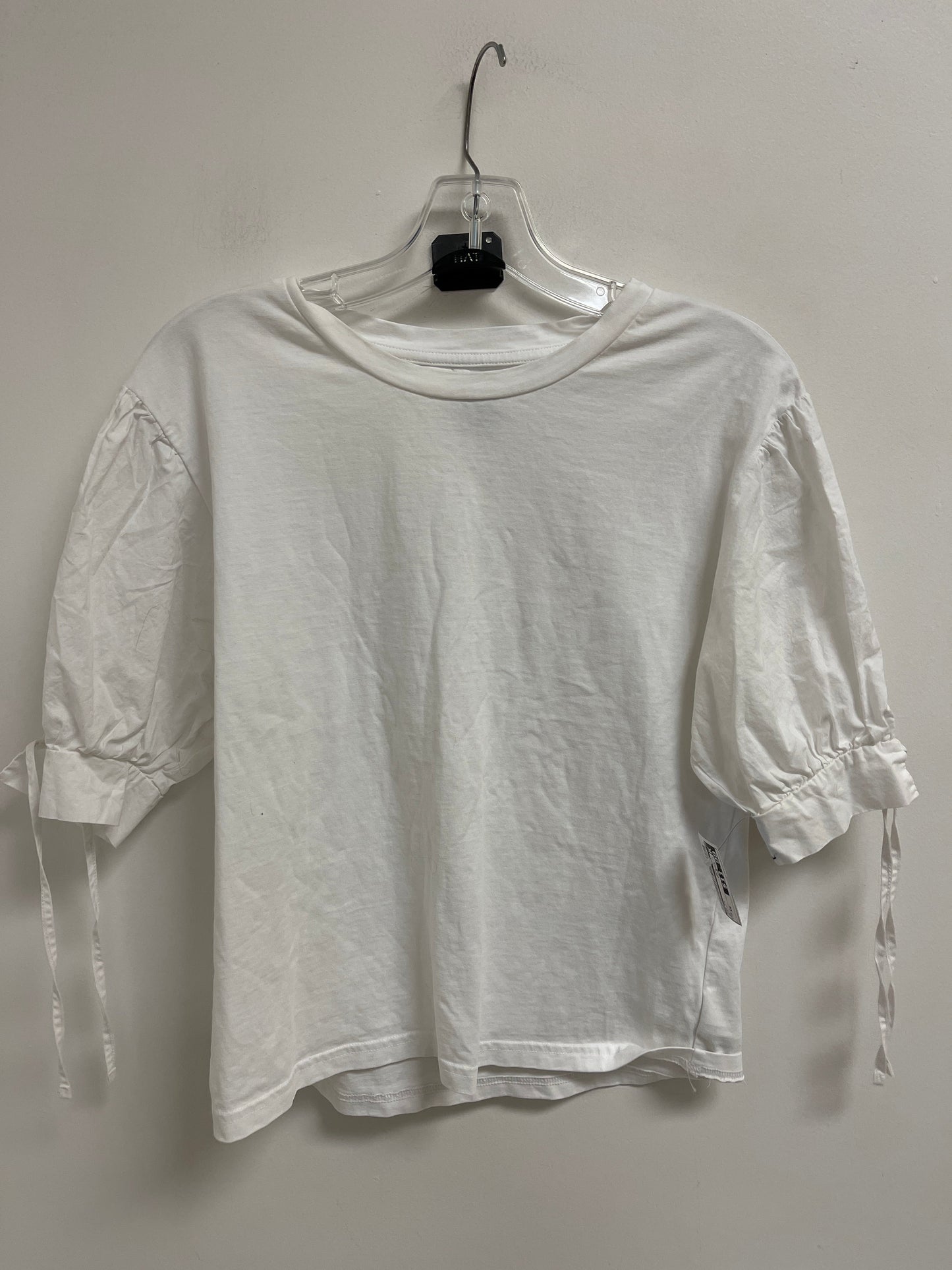 Top Short Sleeve By Gap In White, Size: Xs