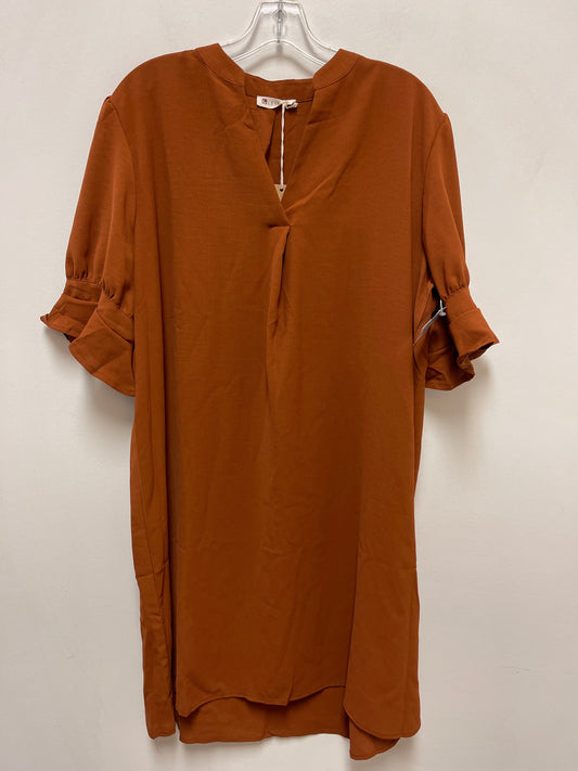 Dress Casual Short By Clothes Mentor In Brown, Size: Xl