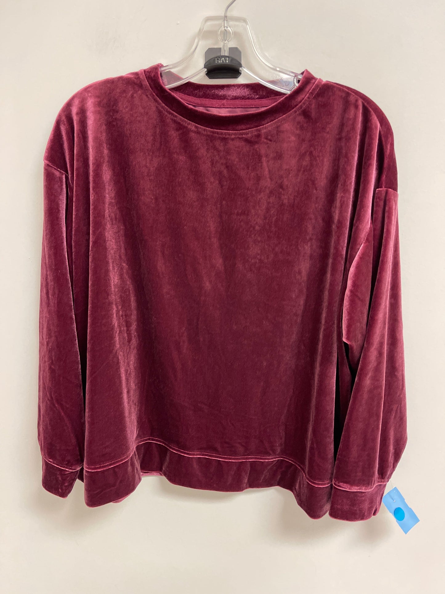 Top Long Sleeve By Clothes Mentor In Purple, Size: S