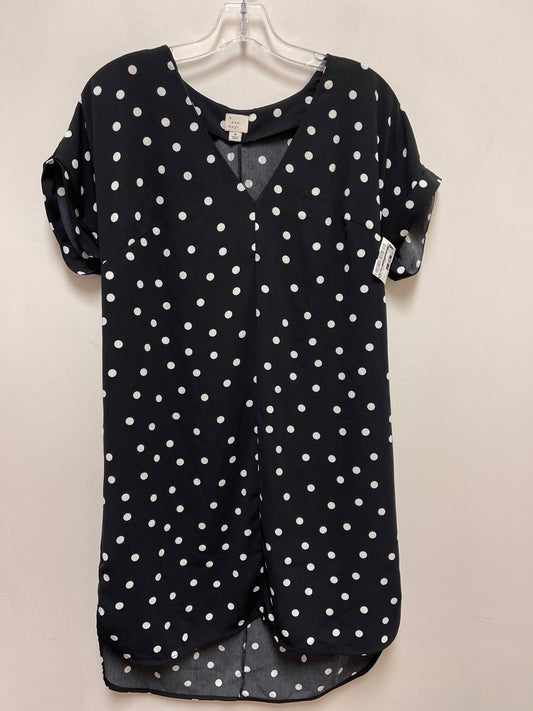 Dress Casual Short By A New Day In Polkadot Pattern, Size: M