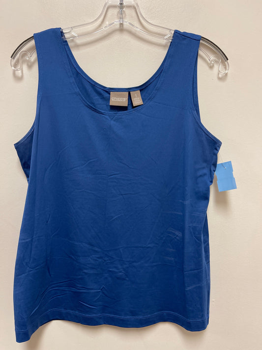 Tank Top By Chicos In Blue, Size: M