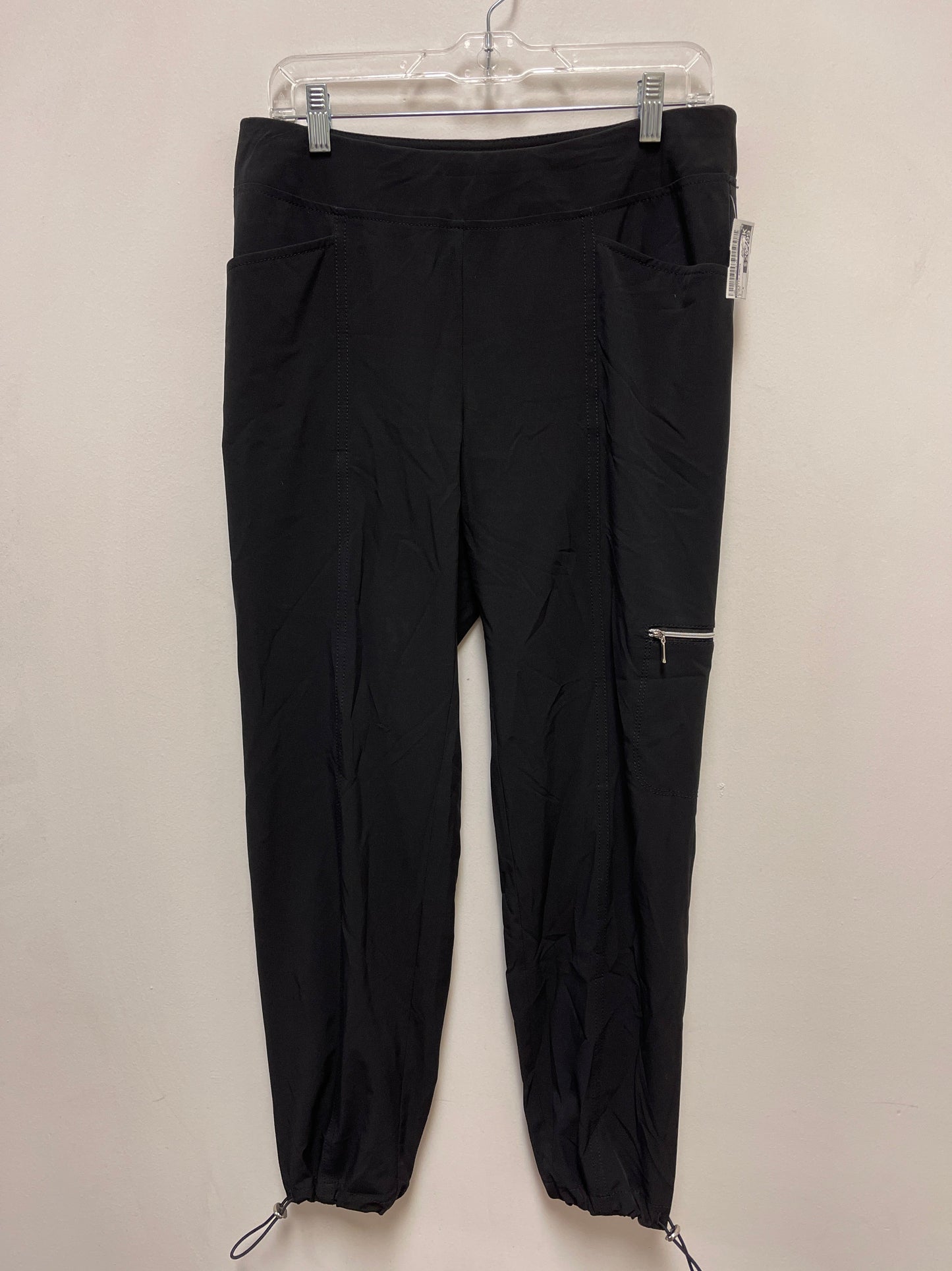 Athletic Pants By Chicos In Black, Size: 4