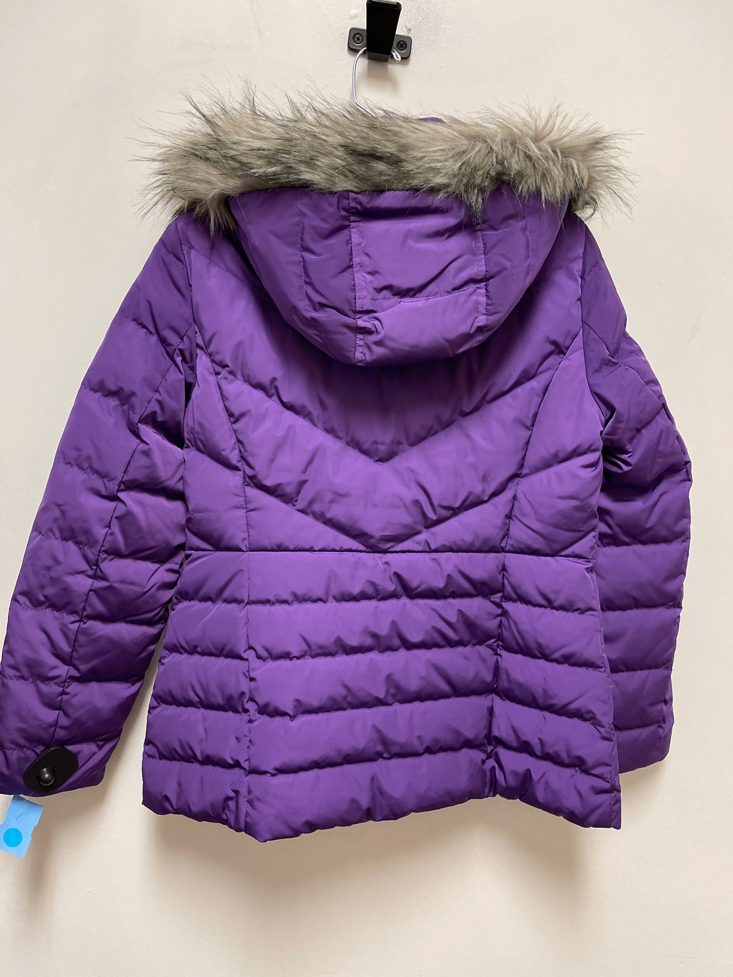 Jacket Puffer & Quilted By Talbots In Purple, Size: S