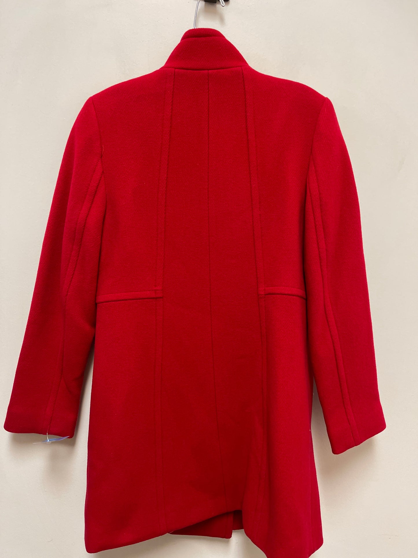 Coat Wool By Talbots In Red, Size: S