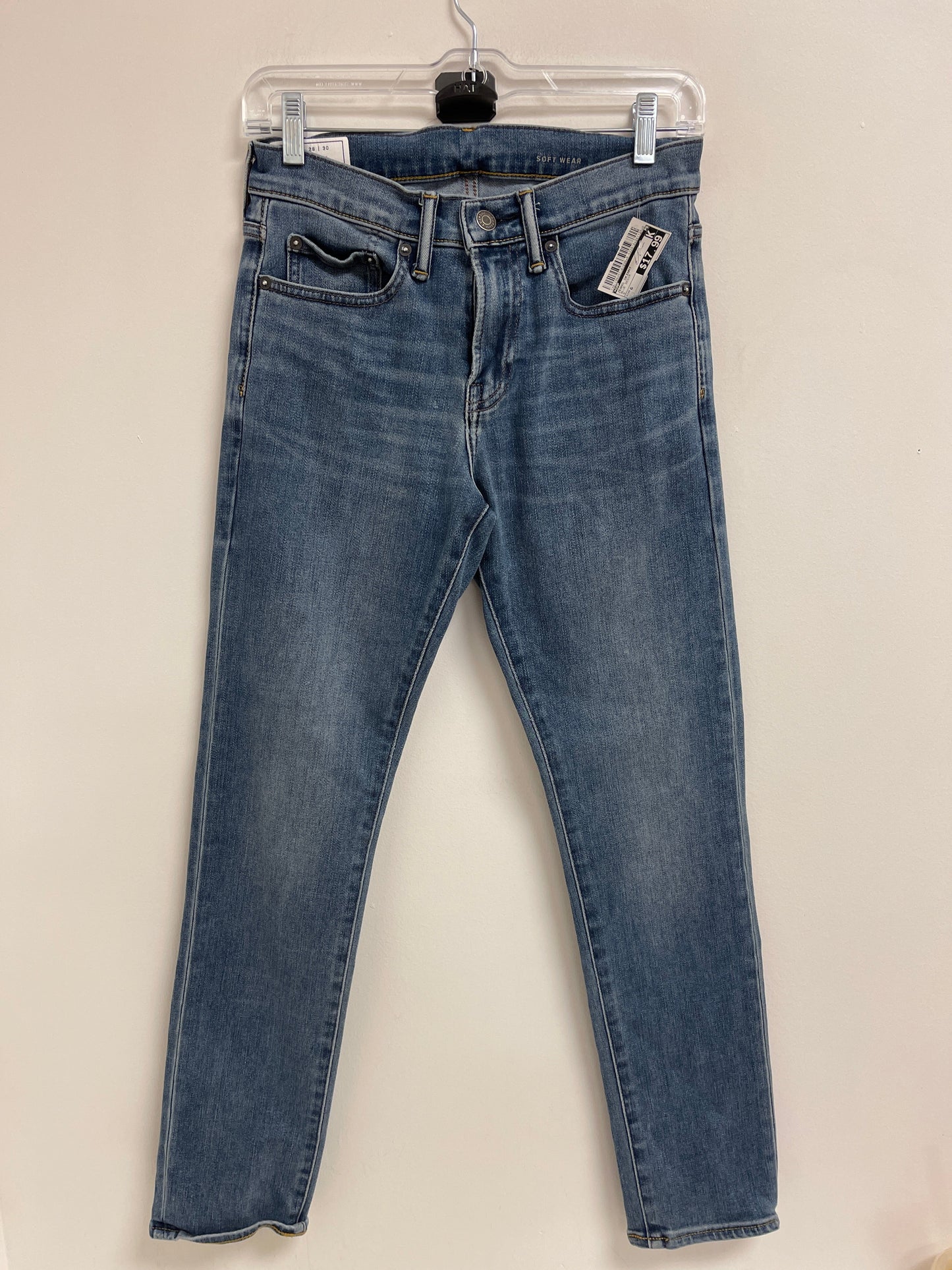 Jeans Skinny By Gap In Blue Denim, Size: 6