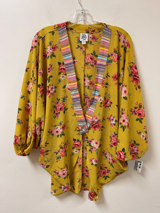 Kimono By Ivy Jane In Yellow, Size: M