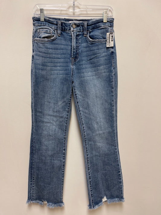 Jeans Boot Cut By Vervet In Blue Denim, Size: 4