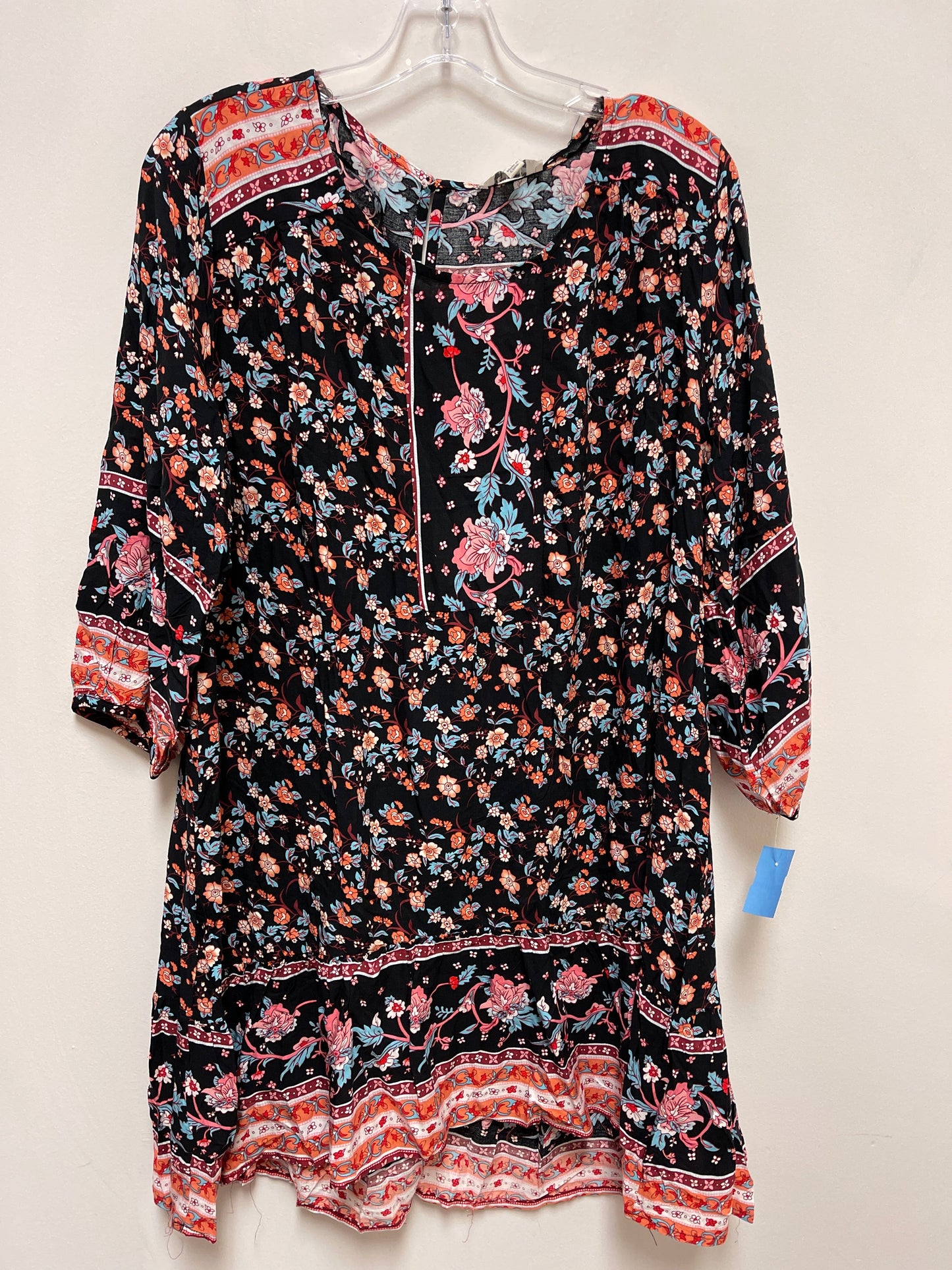 Dress Casual Short By Umgee In Floral Print, Size: S