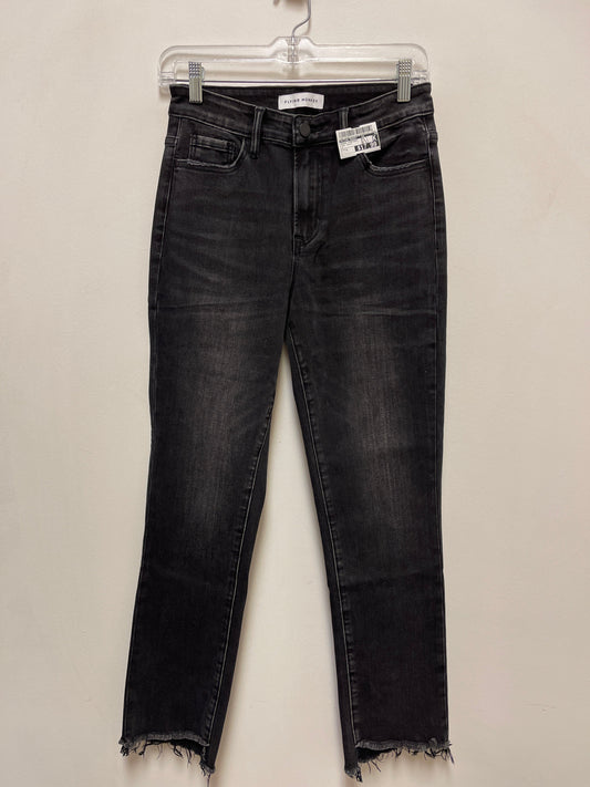 Jeans Straight By Flying Monkey In Grey Denim, Size: 4