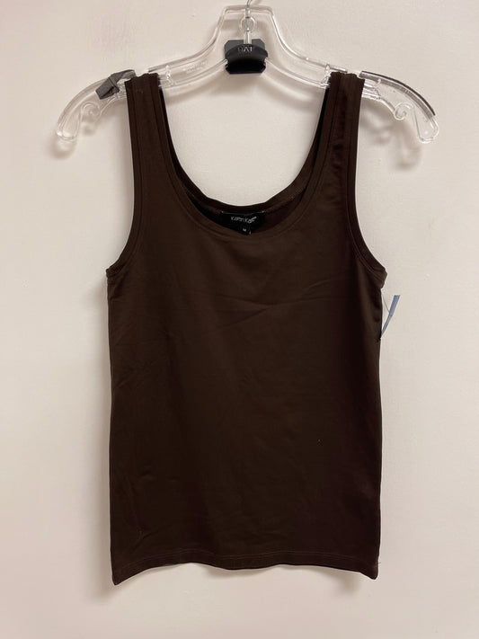 Tank Top By Karen Kane In Brown, Size: M