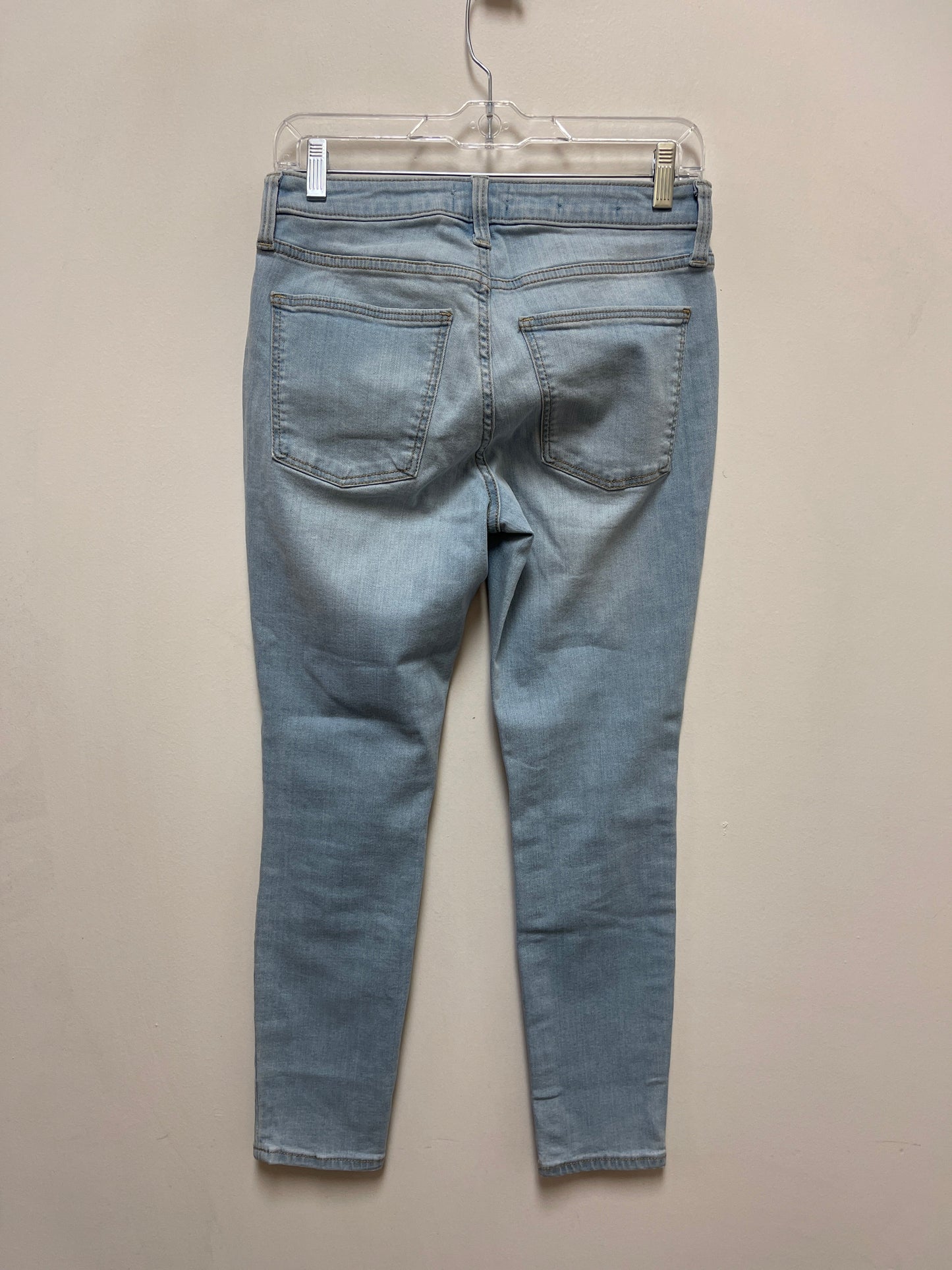 Jeans Skinny By Universal Thread In Blue Denim, Size: 4