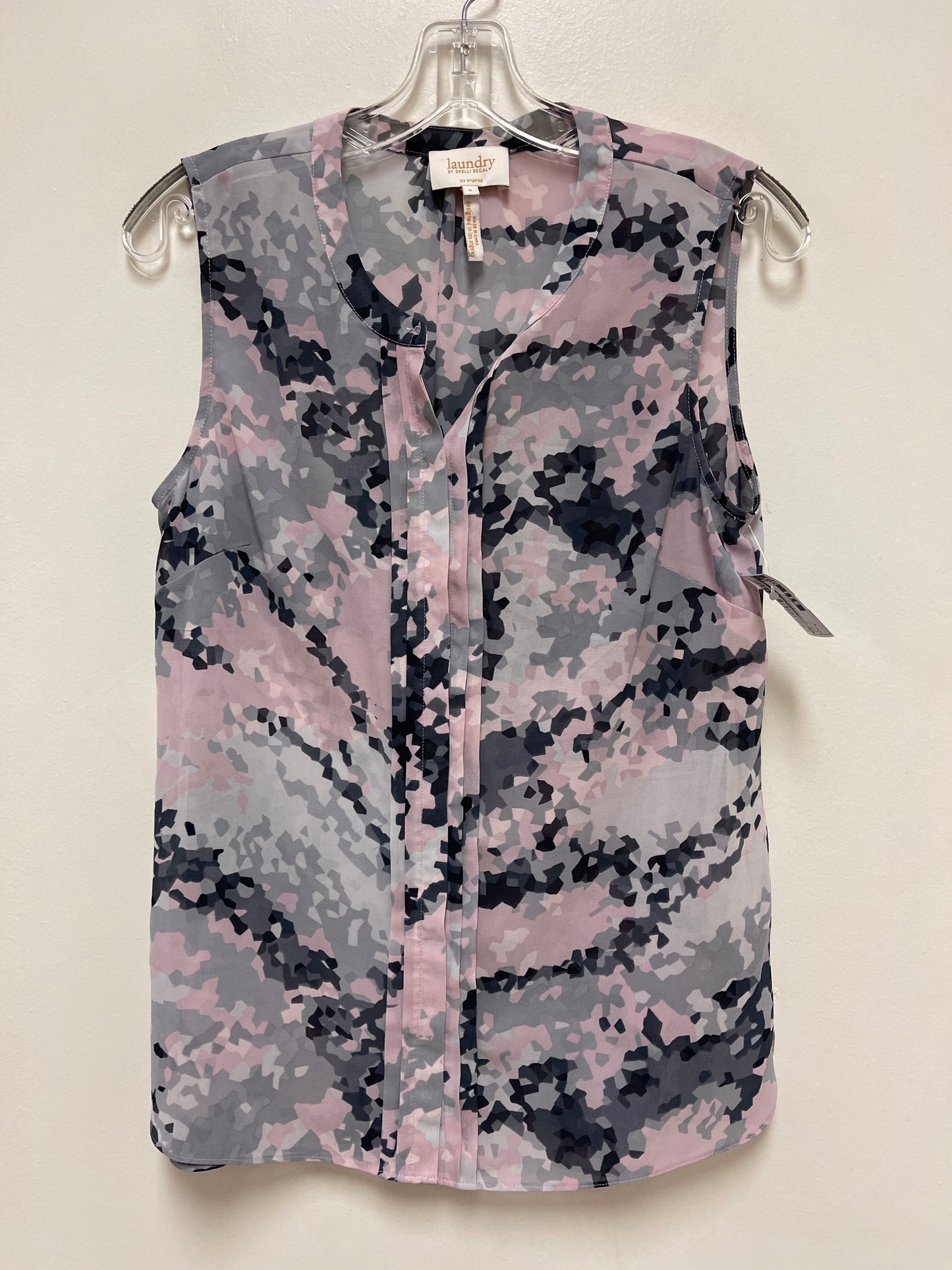 Top Sleeveless By Laundry In Purple, Size: S