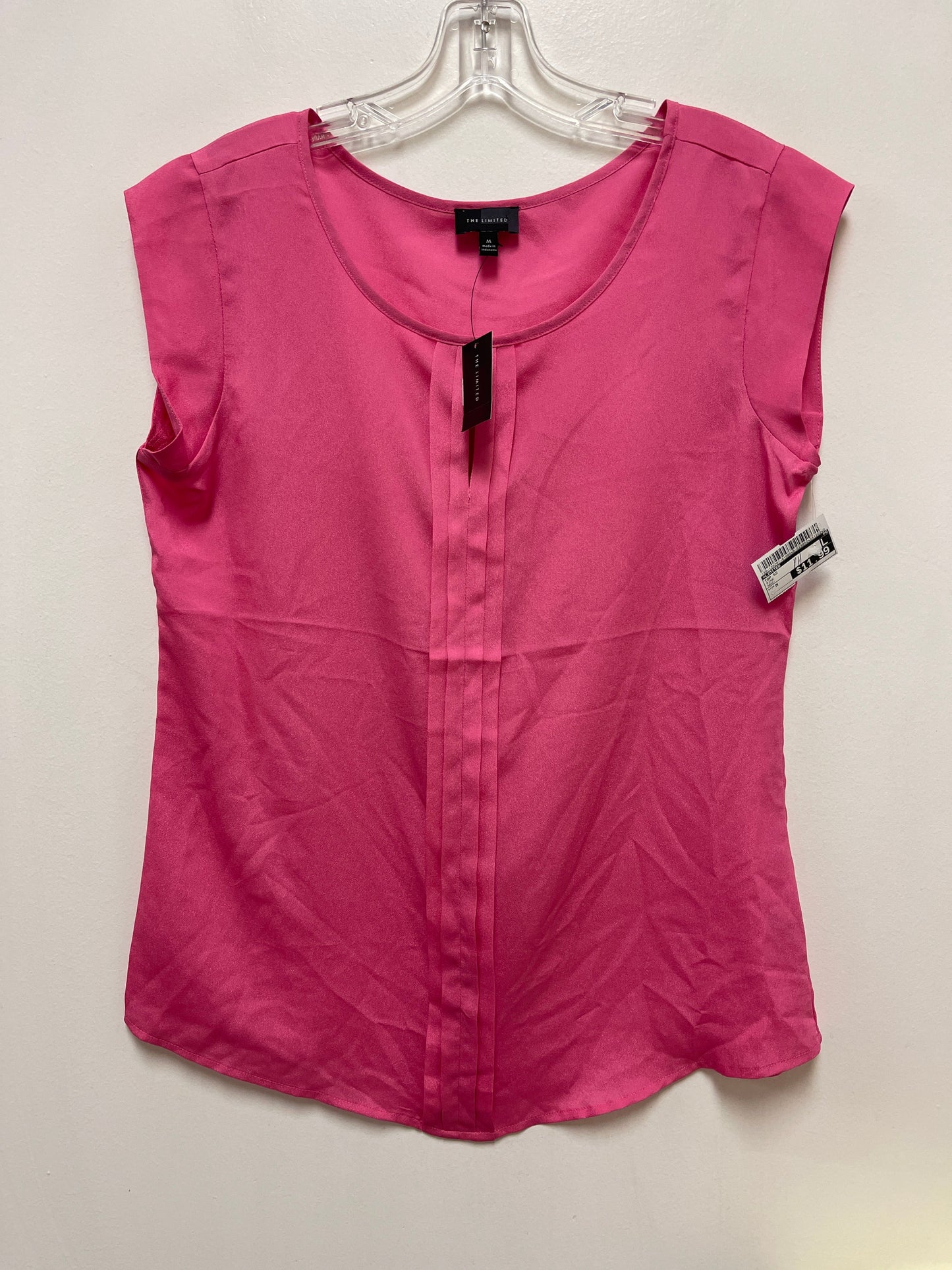 Top Short Sleeve By Limited In Pink, Size: M