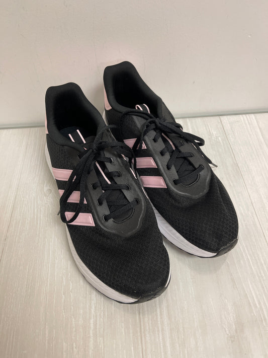 Shoes Athletic By Adidas In Black & Pink, Size: 10