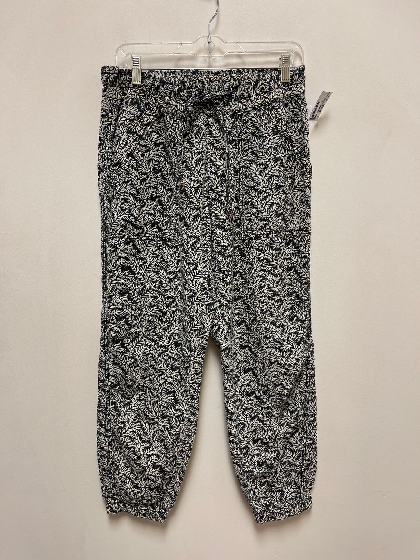 Pants Joggers By Anthropologie In Black & White, Size: 4