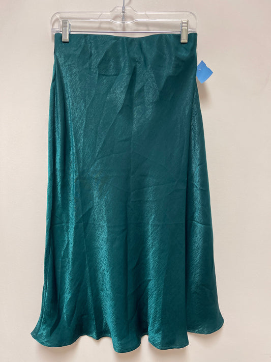 Skirt Midi By Banana Republic In Green, Size: 2