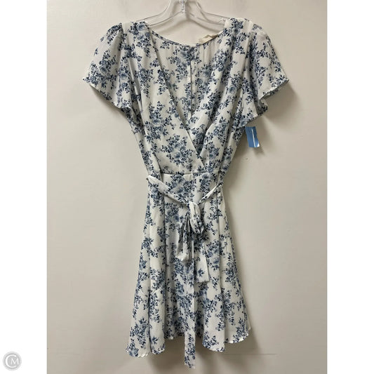 Dress Casual Short By Altard State In Blue & White, Size: M