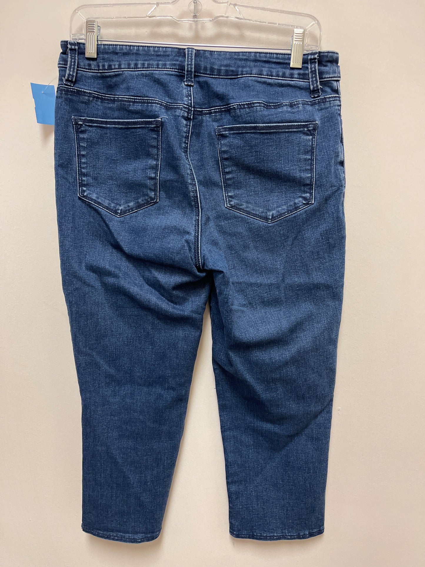 Pants Cropped By Chicos In Blue, Size: 4