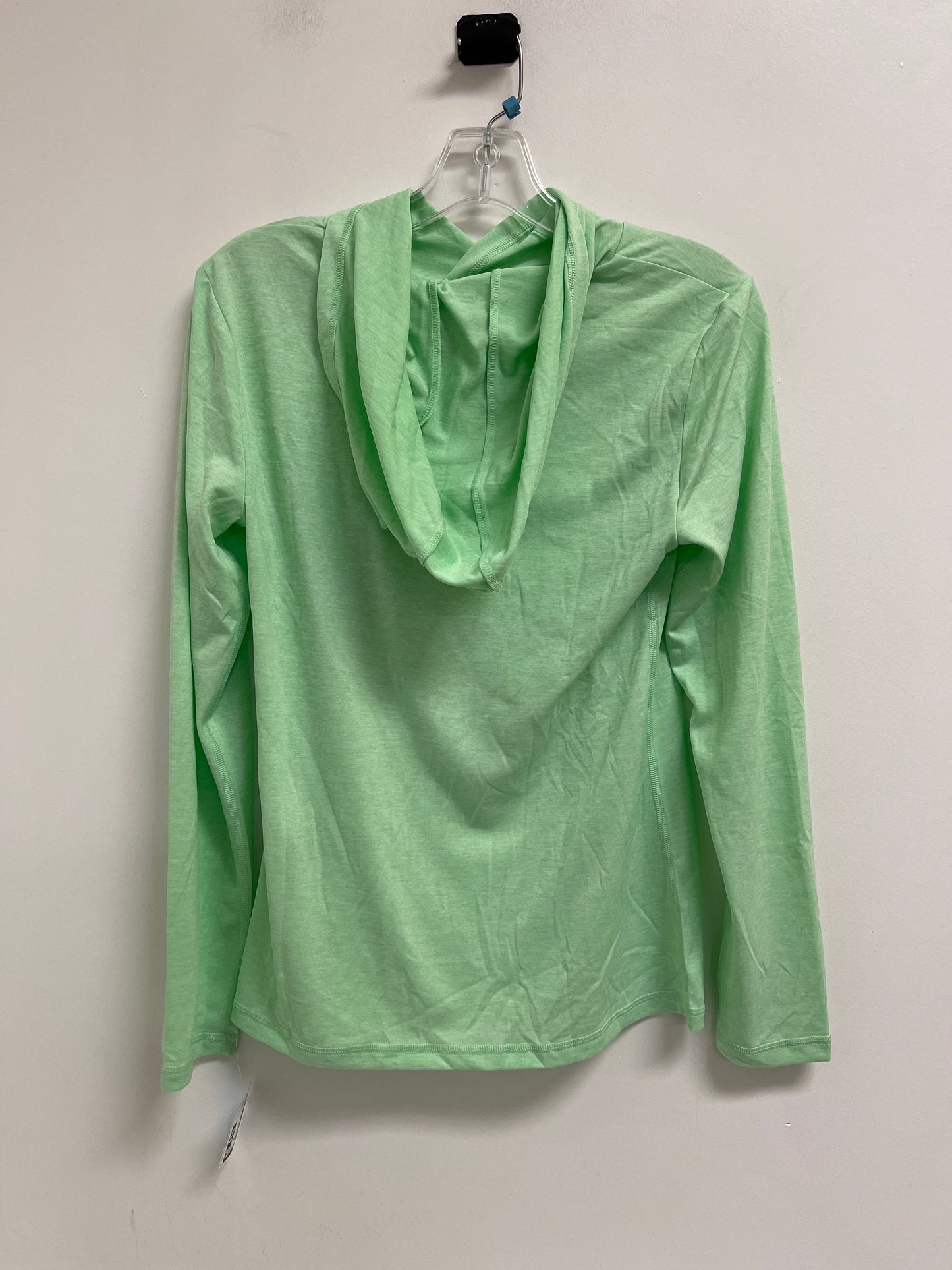 Athletic Top Long Sleeve Hoodie By Ideology In Green, Size: S