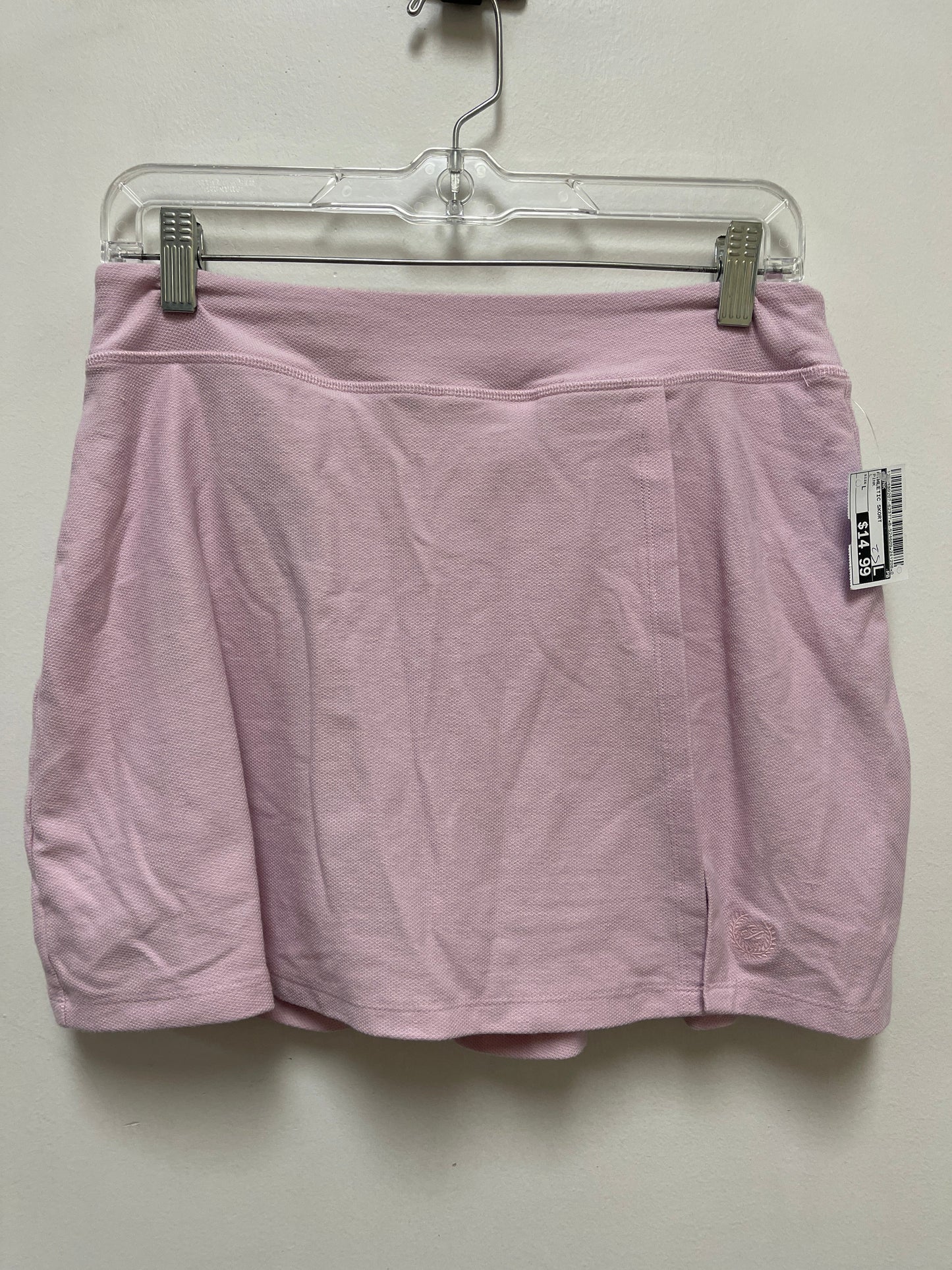 Athletic Skort By Pink In Pink, Size: L