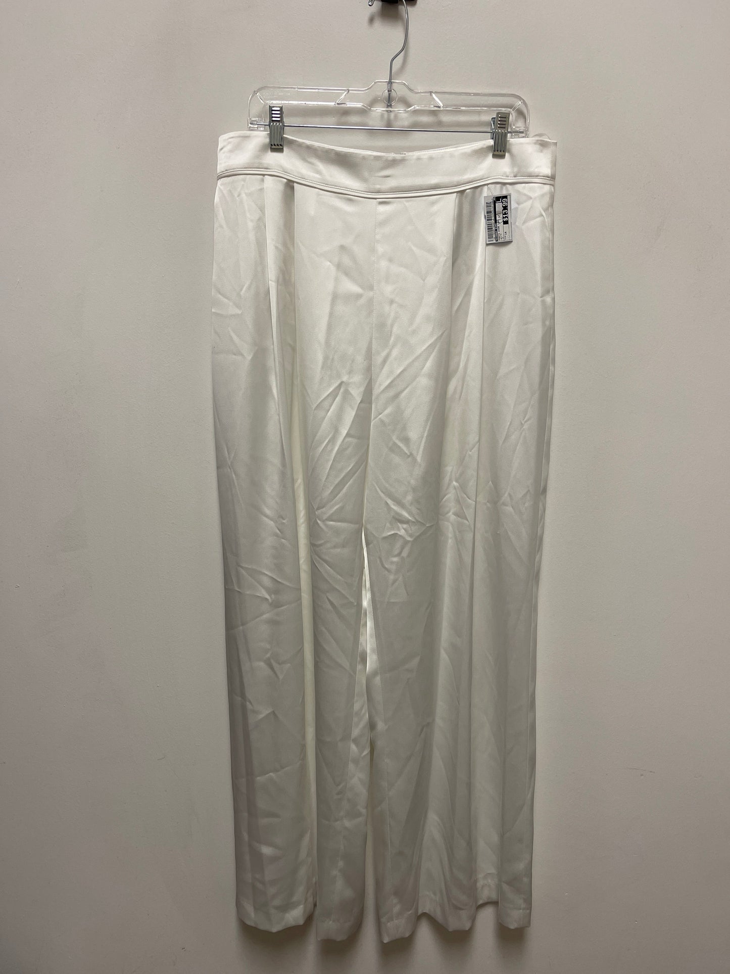 Pants Wide Leg By Gianni Bini In White, Size: 14