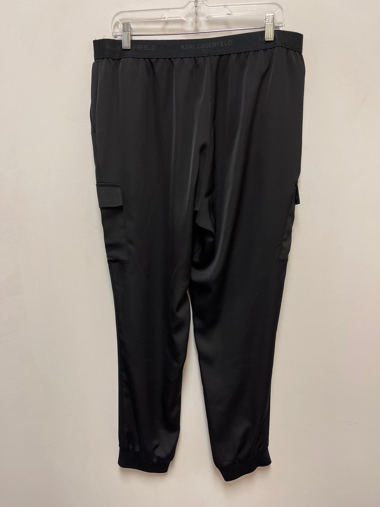 Pants Designer By Karl Lagerfeld In Black, Size: 12