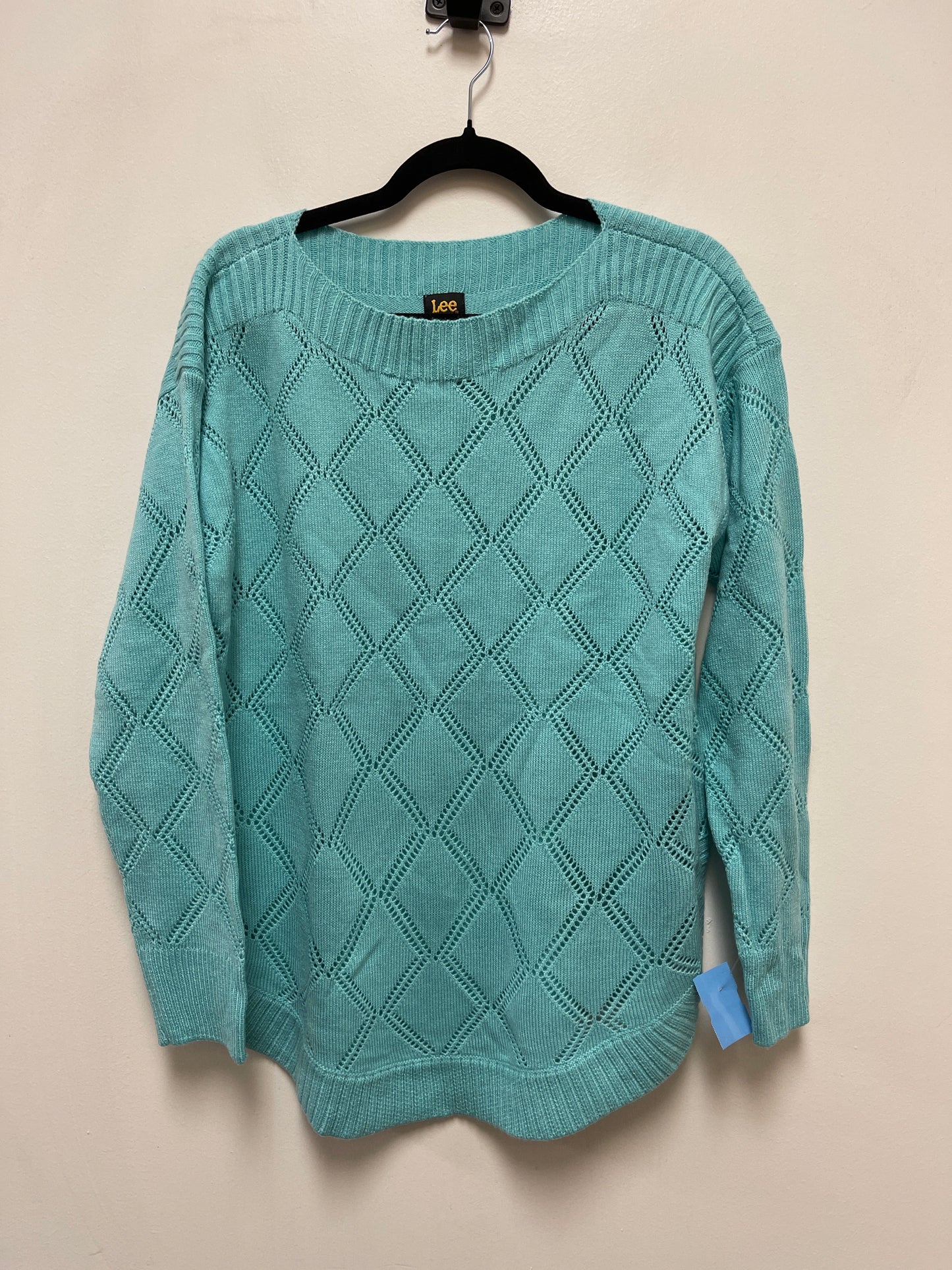 Sweater By Lee In Blue, Size: Xl