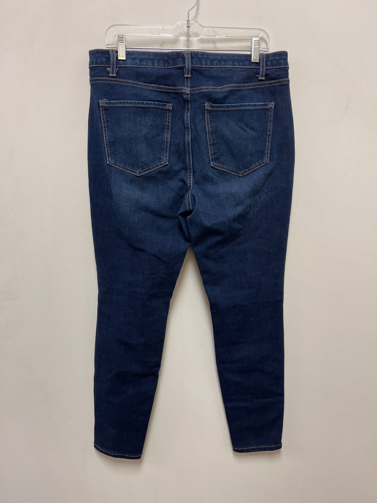 Jeans Skinny By Time And Tru In Blue Denim, Size: 12