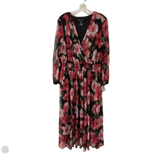 Dress Casual Maxi By Clothes Mentor In Floral Print, Size: 1x