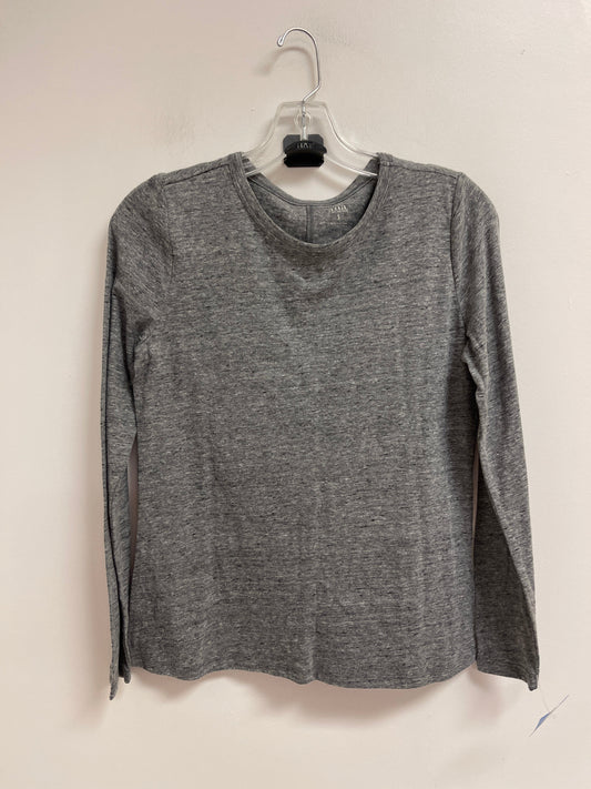 Top Long Sleeve By Ana In Grey, Size: S