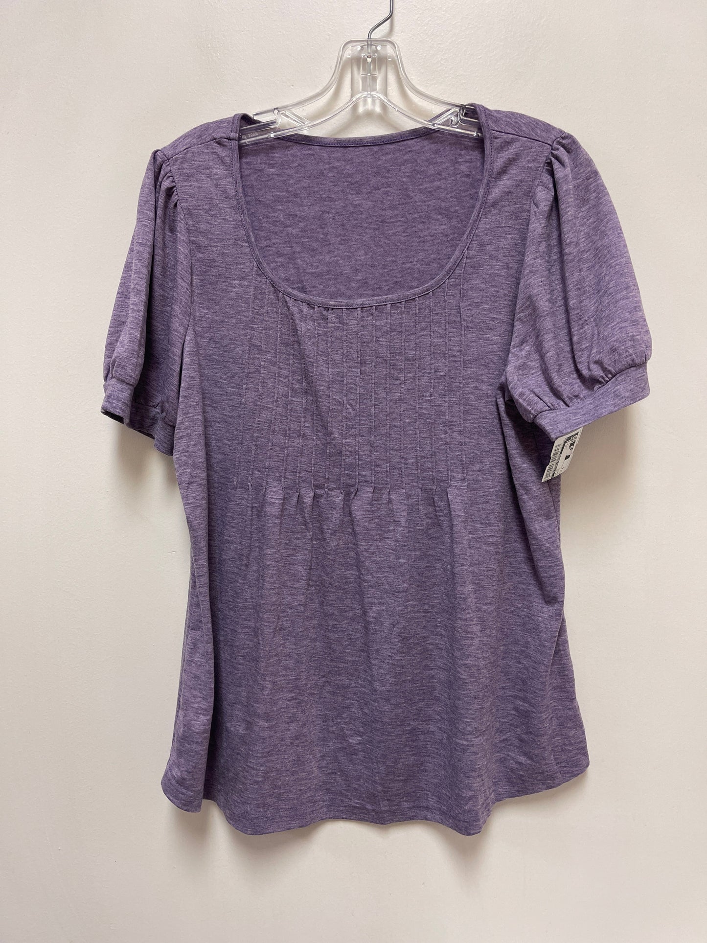 Top Short Sleeve By Clothes Mentor In Purple, Size: S